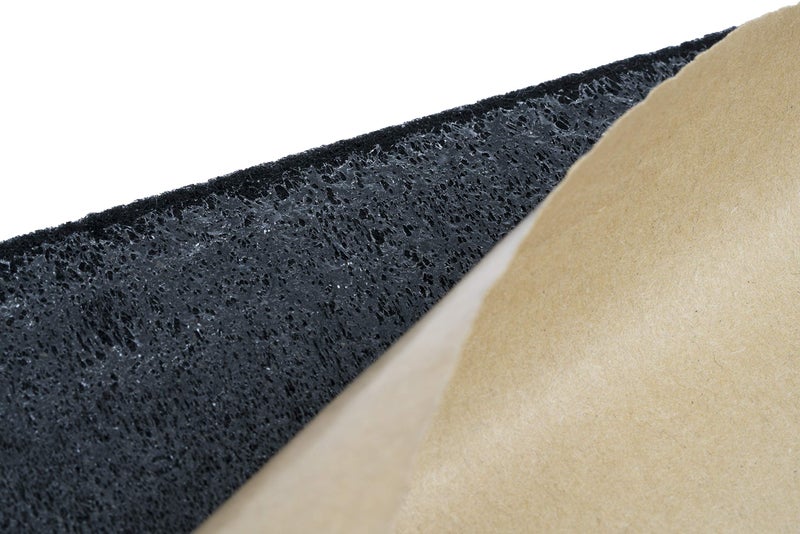 NVX 32 Square Feet Black Subwoofer Box/Trunk Liner Carpet with Adhesive Back - Image 4